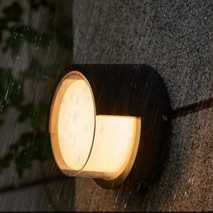 Smart Motion-Sensing LED Wall Light for Outdoor Spaces