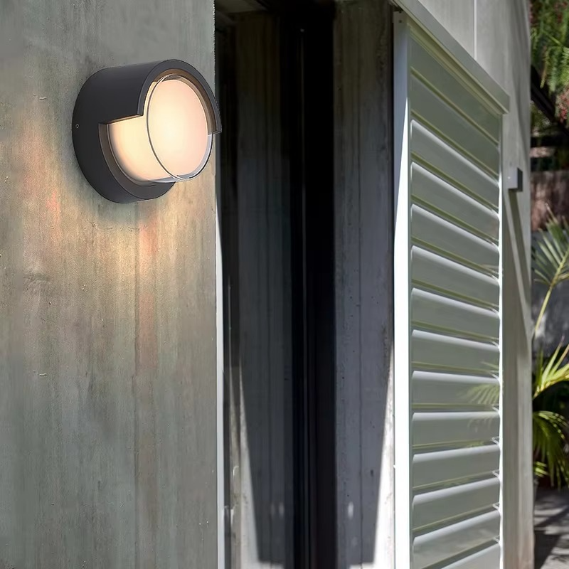 Smart Motion-Activated LED Wall Light for Outdoor Spaces