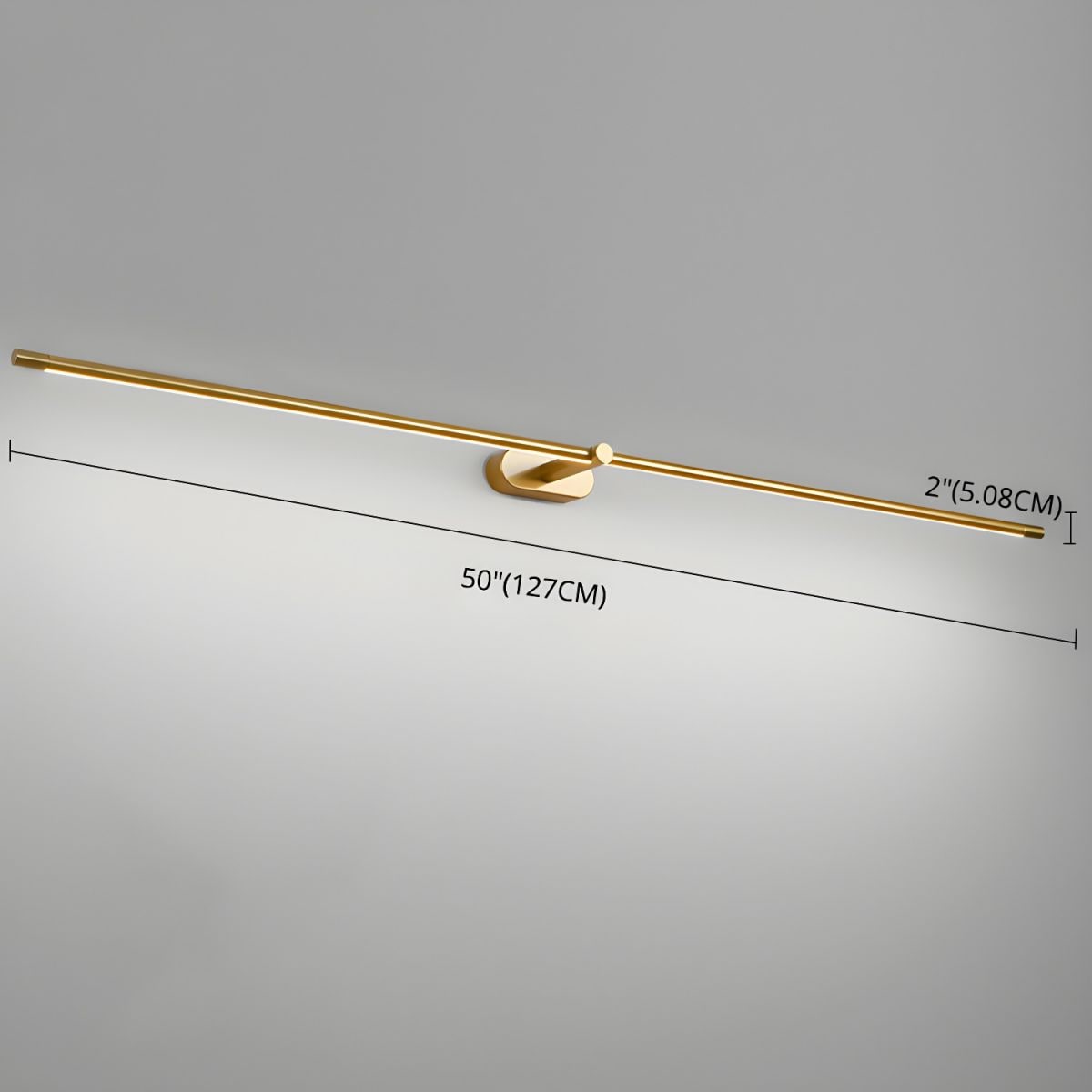 Sleek Rechargeable Wall Light with Cordless Convenience