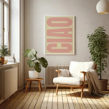 Chic Italian-Inspired Canvas Wall Décor