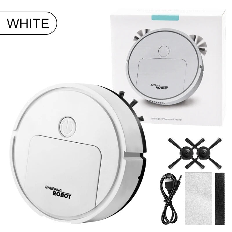 3-in-1 Smart Robot Vacuum Cleaner with Strong Suction for Pet Owners