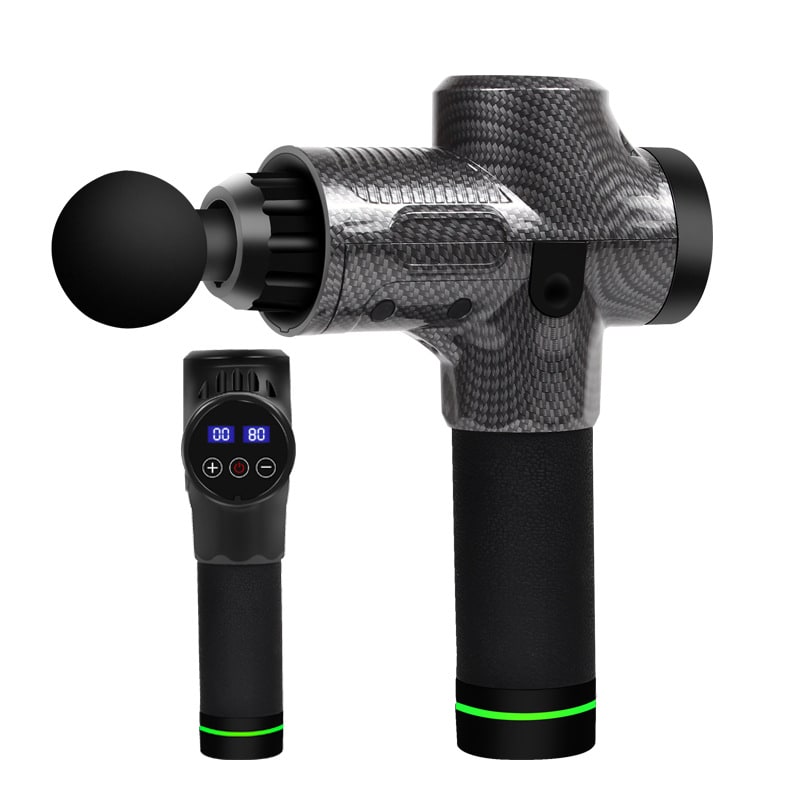 Deep Tissue Recovery Massage Device with LCD Display & 6 Heads
