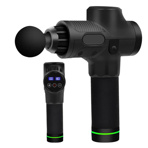 Deep Tissue Recovery Massage Device with LCD Display & 6 Heads
