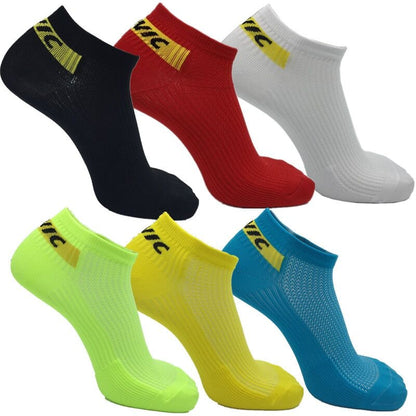 Performance Cycling Socks with Ankle Support and Breathable Design