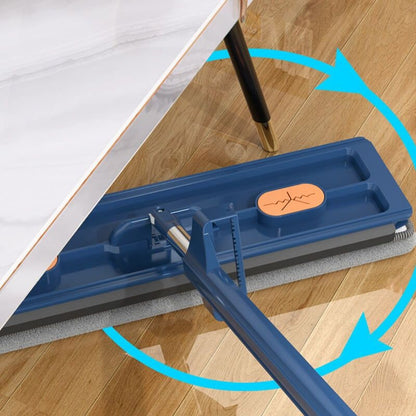 Effortless Microfiber Mop System with Compact Bucket