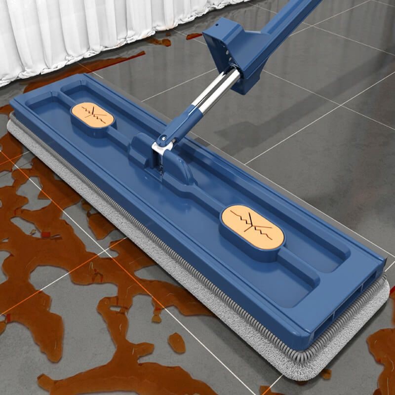 Effortless Microfiber Mop System with Compact Bucket