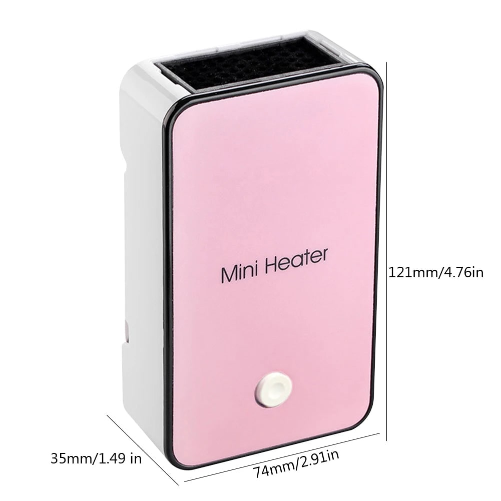 Compact Ceramic Heater for Quick and Efficient Warmth