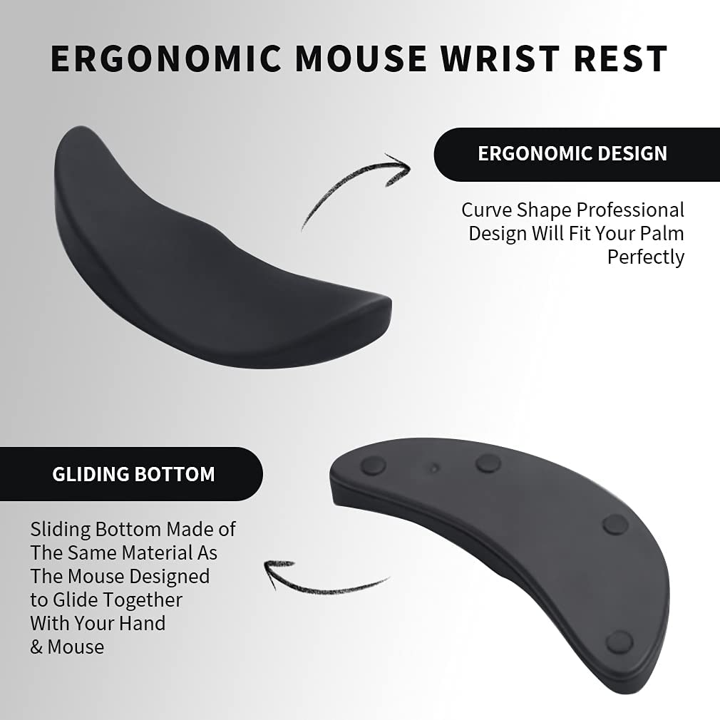 ErgoEase Mouse Wrist Support Pad for Gaming and Work
