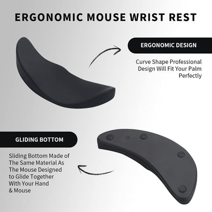 ErgoEase Mouse Wrist Support Pad for Gaming and Work