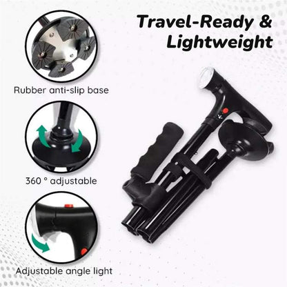 Versatile LED Walking Assistant with Enhanced Safety Features