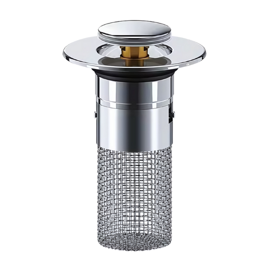 Smart Drain Stopper with Odor Control and Filter Design