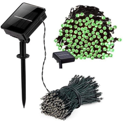 Solar-Powered LED Garden String Lights – 100 Bulbs for Outdoor Charm