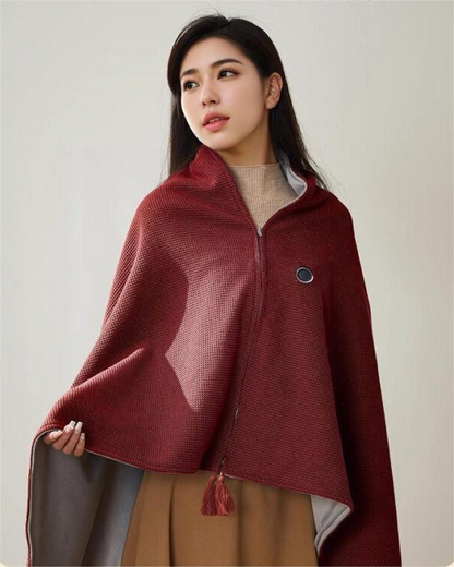 CozyWrap USB-Enabled Heating Blanket for Anytime Comfort