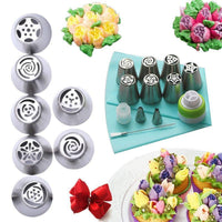 13 pcs. pastry piping nozzle set