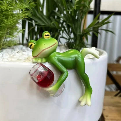 Whimsical Frog Pot Hanger for Vibrant Indoor & Outdoor Gardens