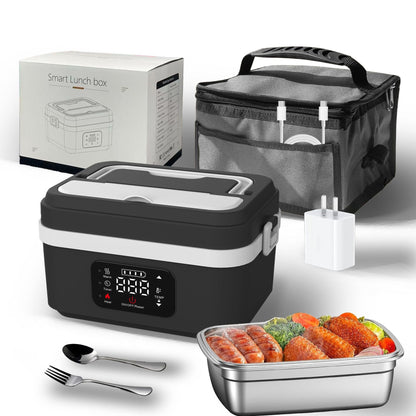 Stainless Steel Lunch Box with Heating Function – Portable Design