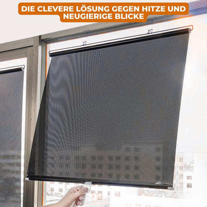 No-Drill UV-Blocking Window Shade for Effortless Comfort