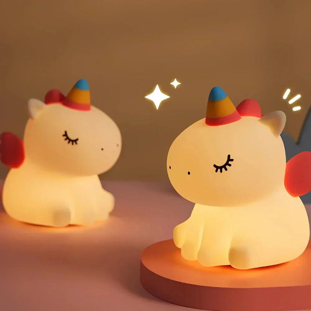 Charming Touch-Controlled Rechargeable Night Light Lamp