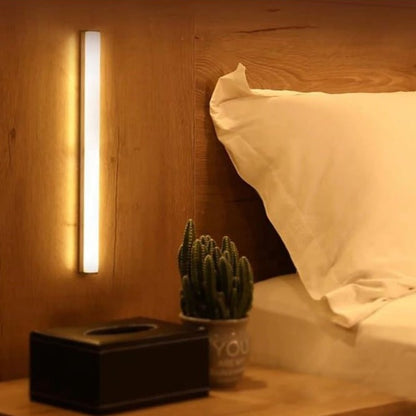 Smart Motion-Sensing LED Lighting Bar with Magnetic Mount