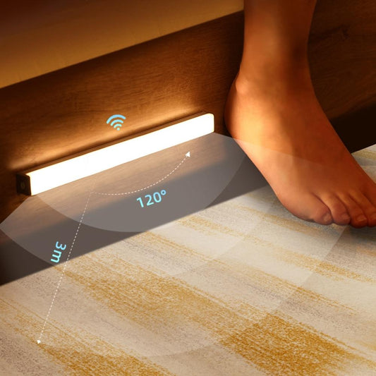 Smart Motion-Sensing LED Lighting Bar with Magnetic Mount