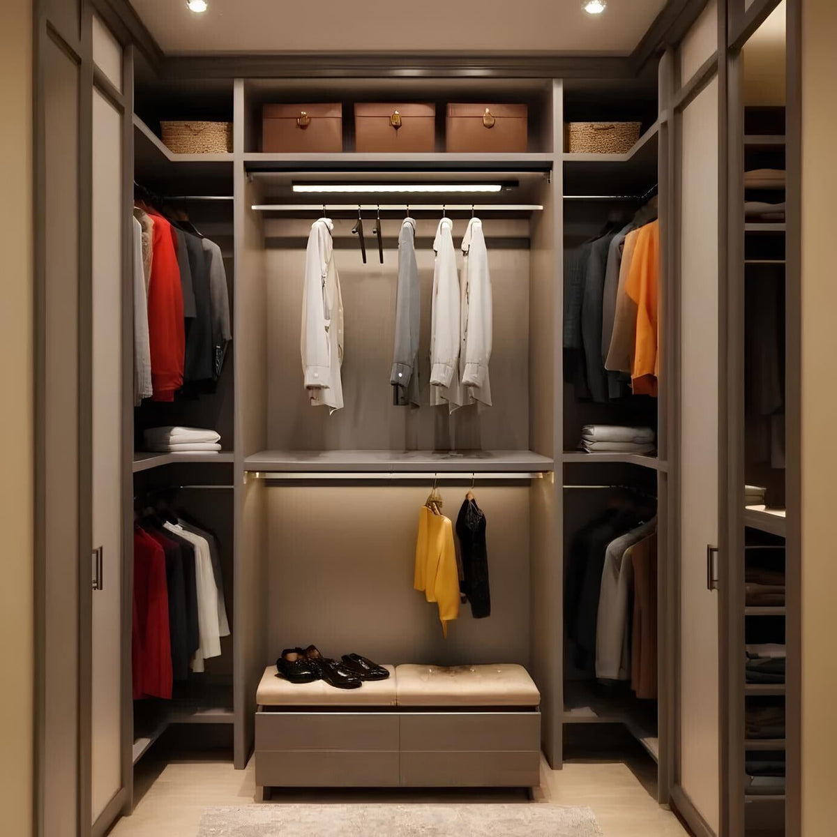 Smart Motion Sensor LED Under-Cabinet Lighting System