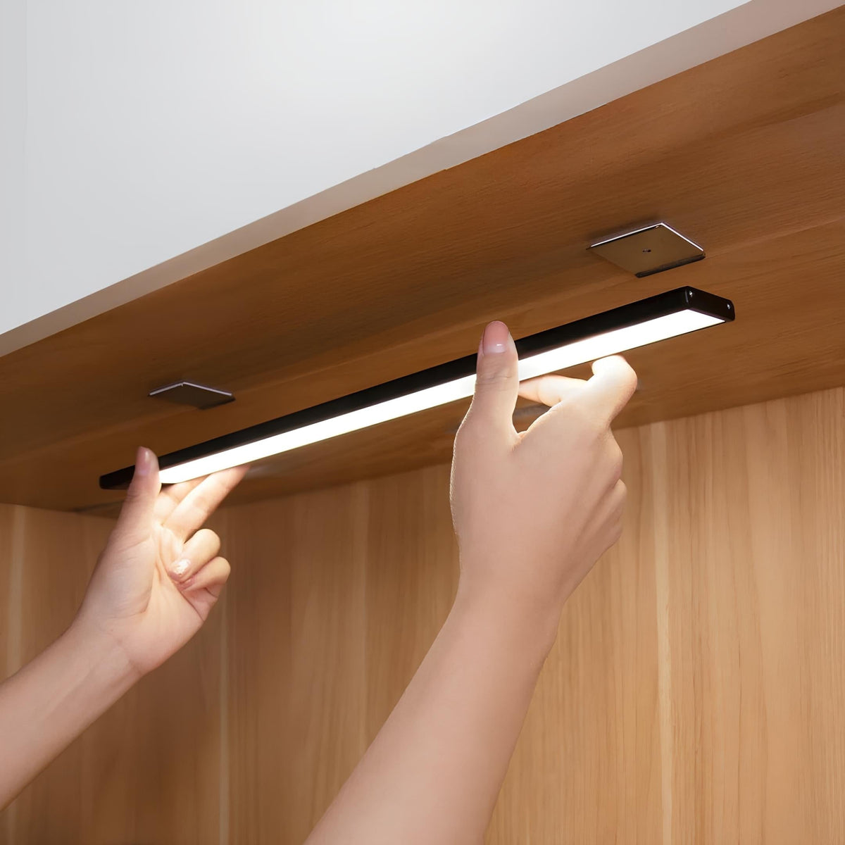 Smart Motion Sensor LED Under-Cabinet Lighting System