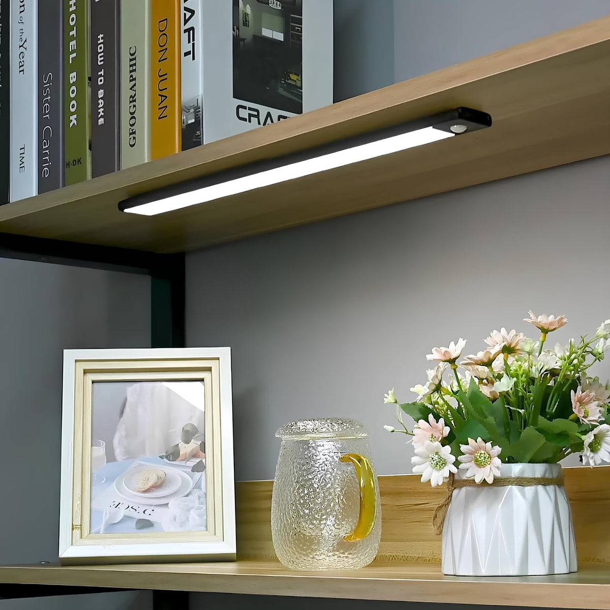 Smart Motion Sensor LED Under-Cabinet Lighting System
