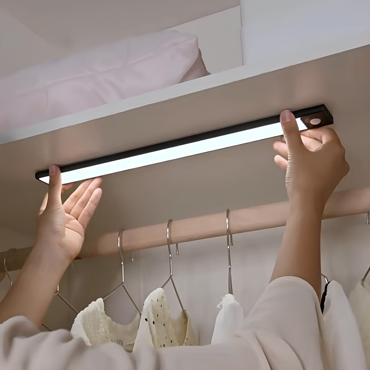 Smart Motion Sensor LED Under-Cabinet Lighting System