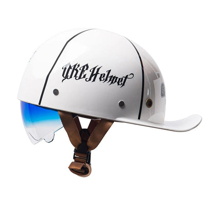 Motorcycle Baseball Helmet - DOT Certified