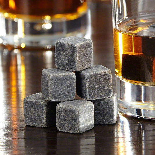 ChillSmart Whiskey Stones Set of 9 – Premium Reusable Cooling Rocks